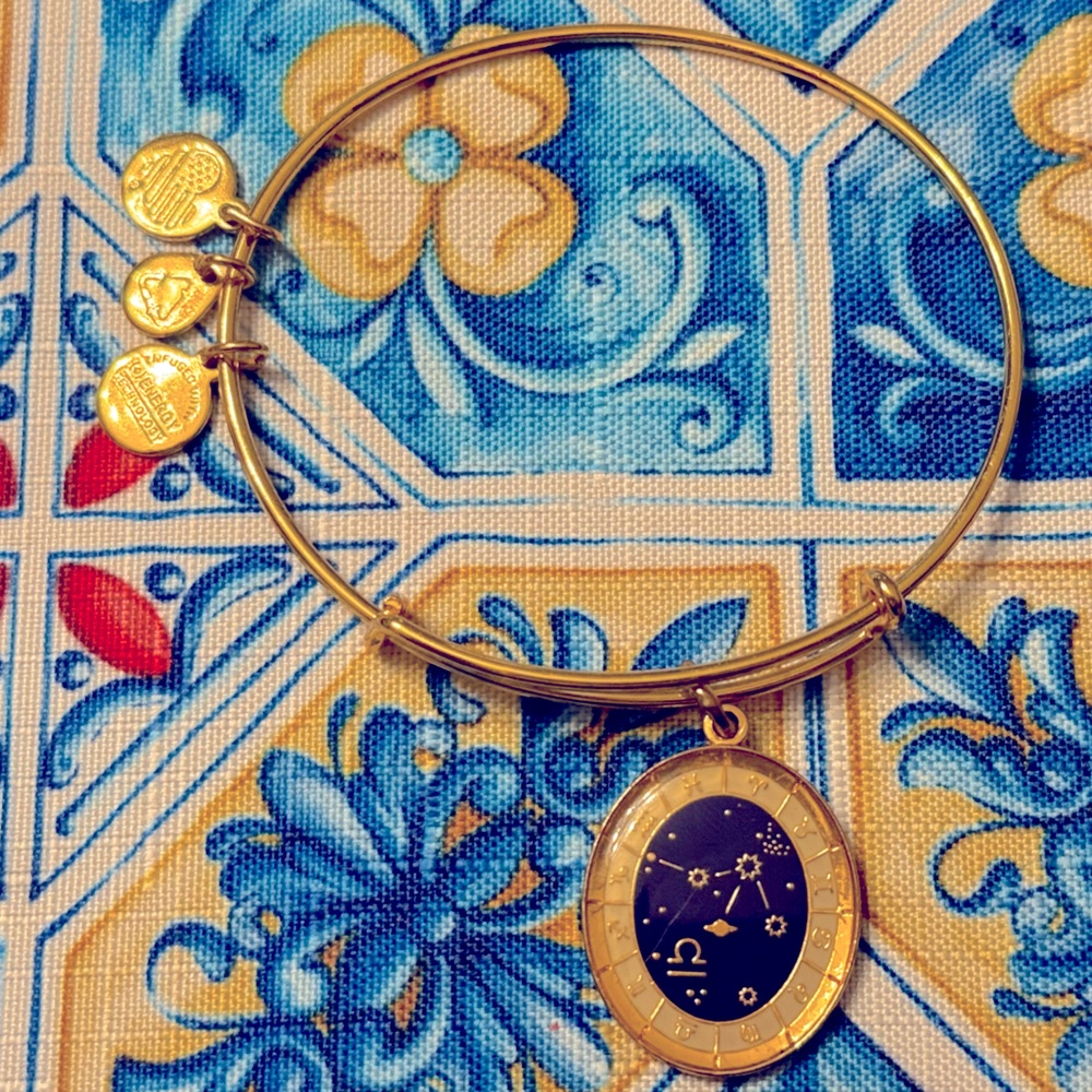 Alex and Ani. Bangle. Gold.